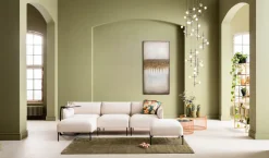 Acrylbild Abstract Fields 100x200cm