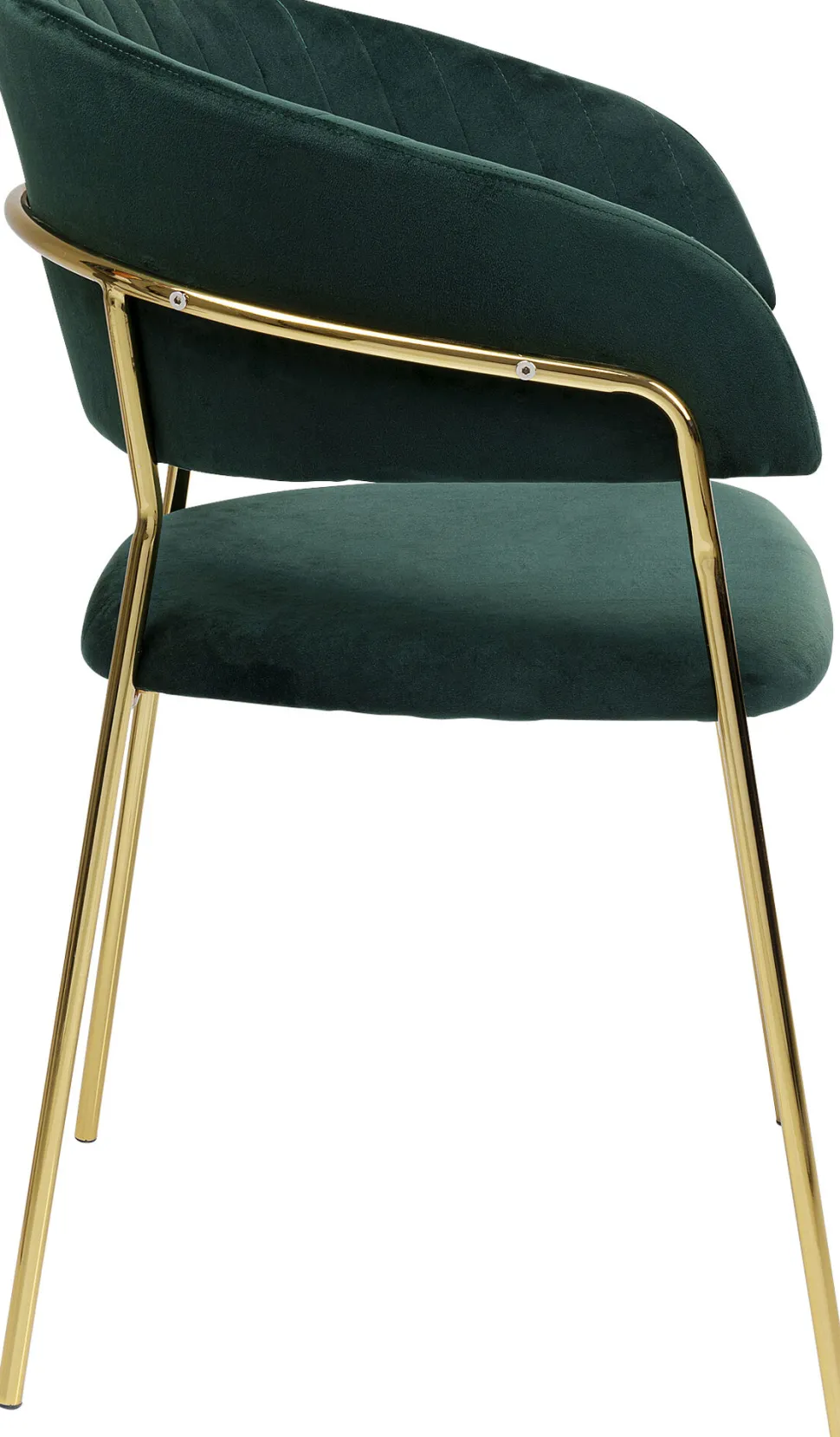 Armlehnstuhl Belle Velvet Grün (2/Set)