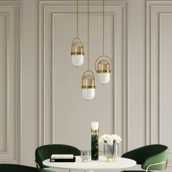 Armlehnstuhl Belle Velvet Grün (2/Set)