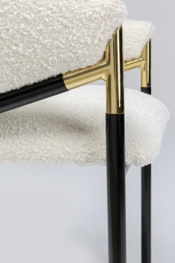 Armlehnstuhl Boulevard Weiß