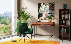 Armlehnstuhl Mila Grün