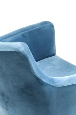 Armlehnstuhl Mode Velvet Petrol