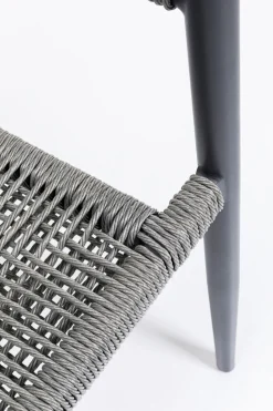 Armlehnstuhl Palma Grau