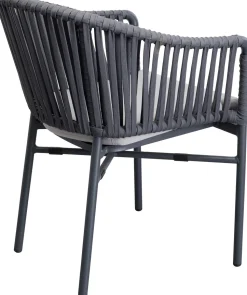 Armlehnstuhl Santanyi Dunkelgrau