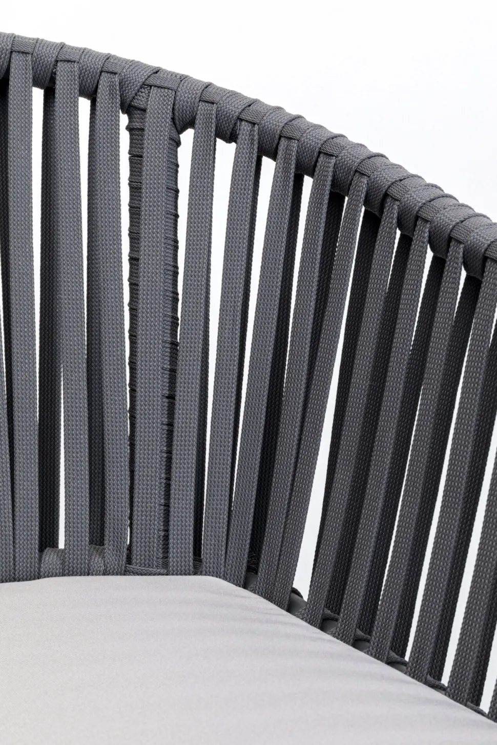 Armlehnstuhl Santanyi Dunkelgrau