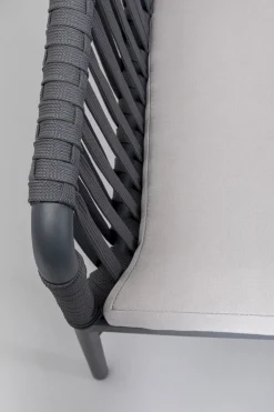 Armlehnstuhl Santanyi Dunkelgrau