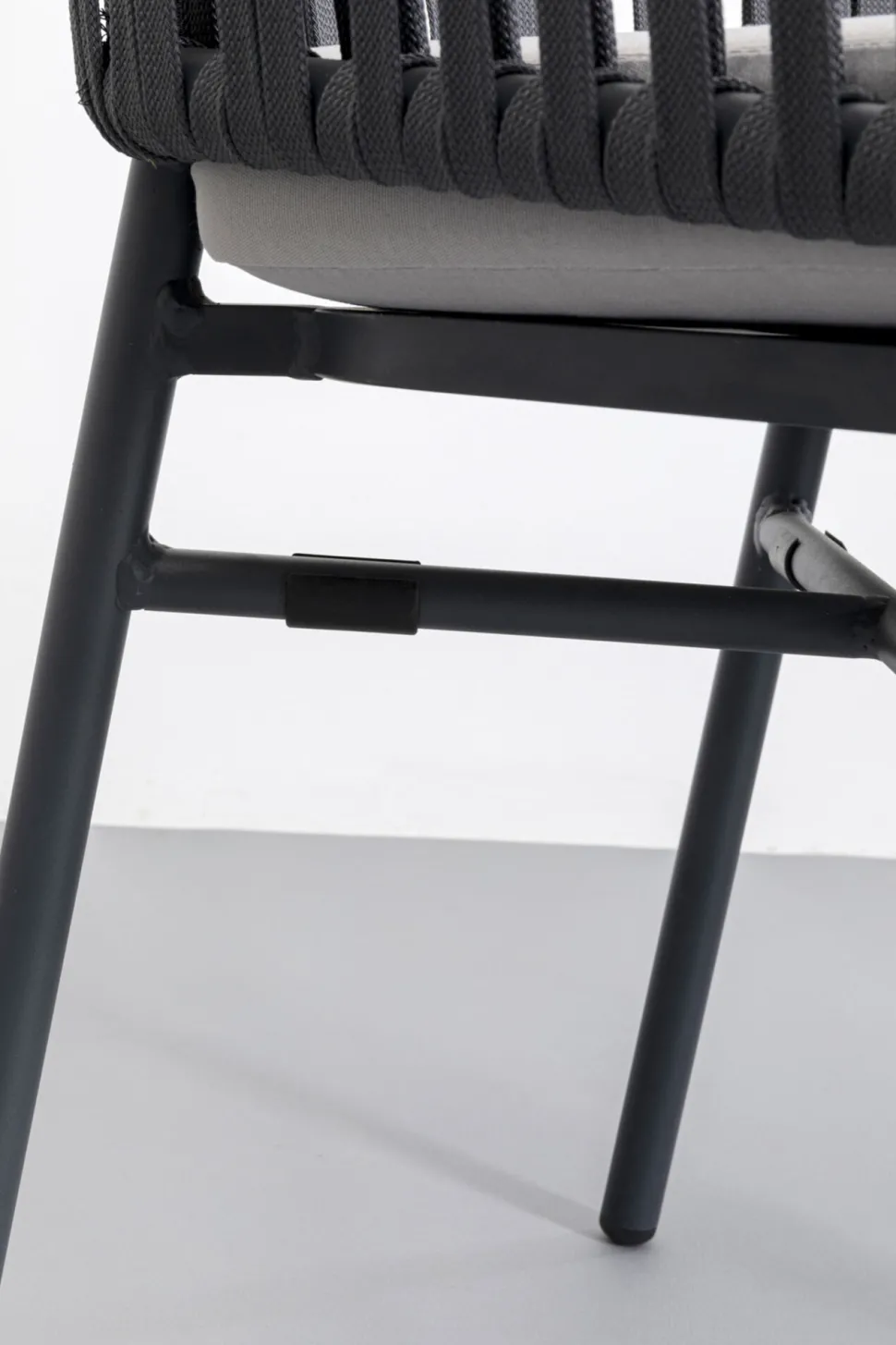 Armlehnstuhl Santanyi Dunkelgrau