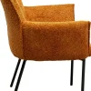 Armlehnstuhl Selma Orange