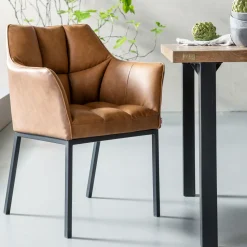 Armlehnstuhl Thinktank Braun