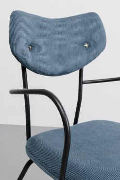 Armlehnstuhl Viola Blau