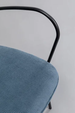 Armlehnstuhl Viola Blau