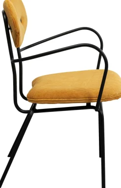 Armlehnstuhl Viola Gelb