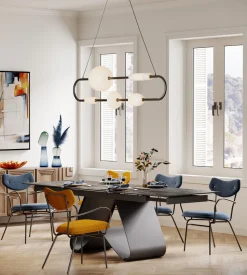 Armlehnstuhl Viola Gelb