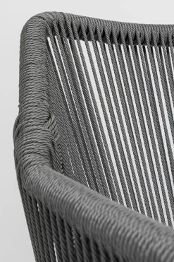 Armlehnstuhl Wave Grau