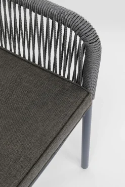 Armlehnstuhl Wave Grau