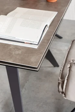 Ausziehtisch Amsterdam Dunkel 200(45+45)x100cm