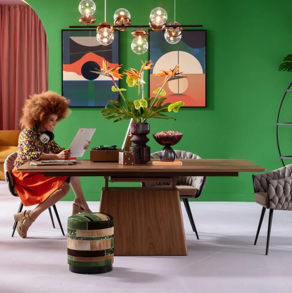 Ausziehtisch Benvenuto Walnut