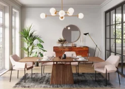 Ausziehtisch Benvenuto Walnut