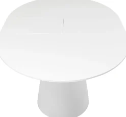 Ausziehtisch Benvenuto Weiß 200(50)x110cm