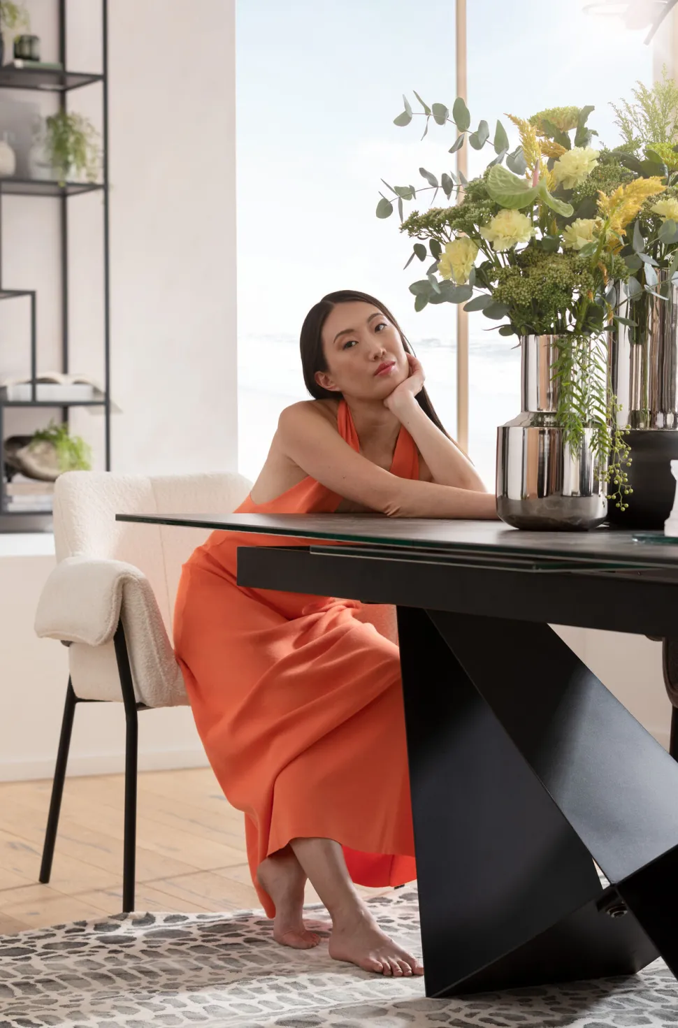 Ausziehtisch Connesso 200(+60)x100cm