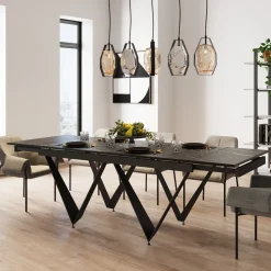 Ausziehtisch Sandra 180(40+40)x90cm