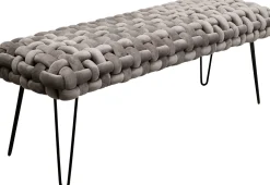 Bank Weave Grau 128cm