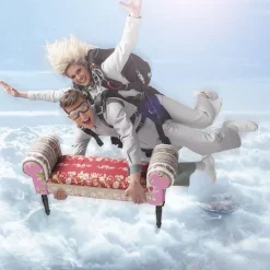 Bank Wing Patchwork Red