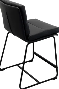Barstuhl Ginny Schwarz 60cm