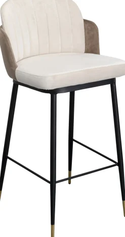 Barstuhl Hojas Beige