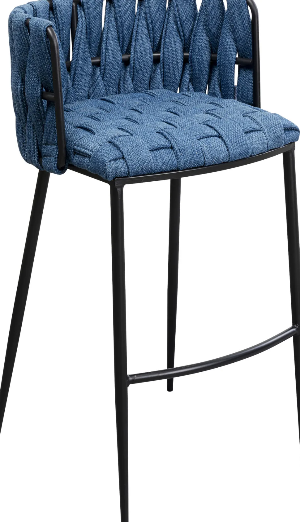 Barstuhl Saluti Blau 77cm