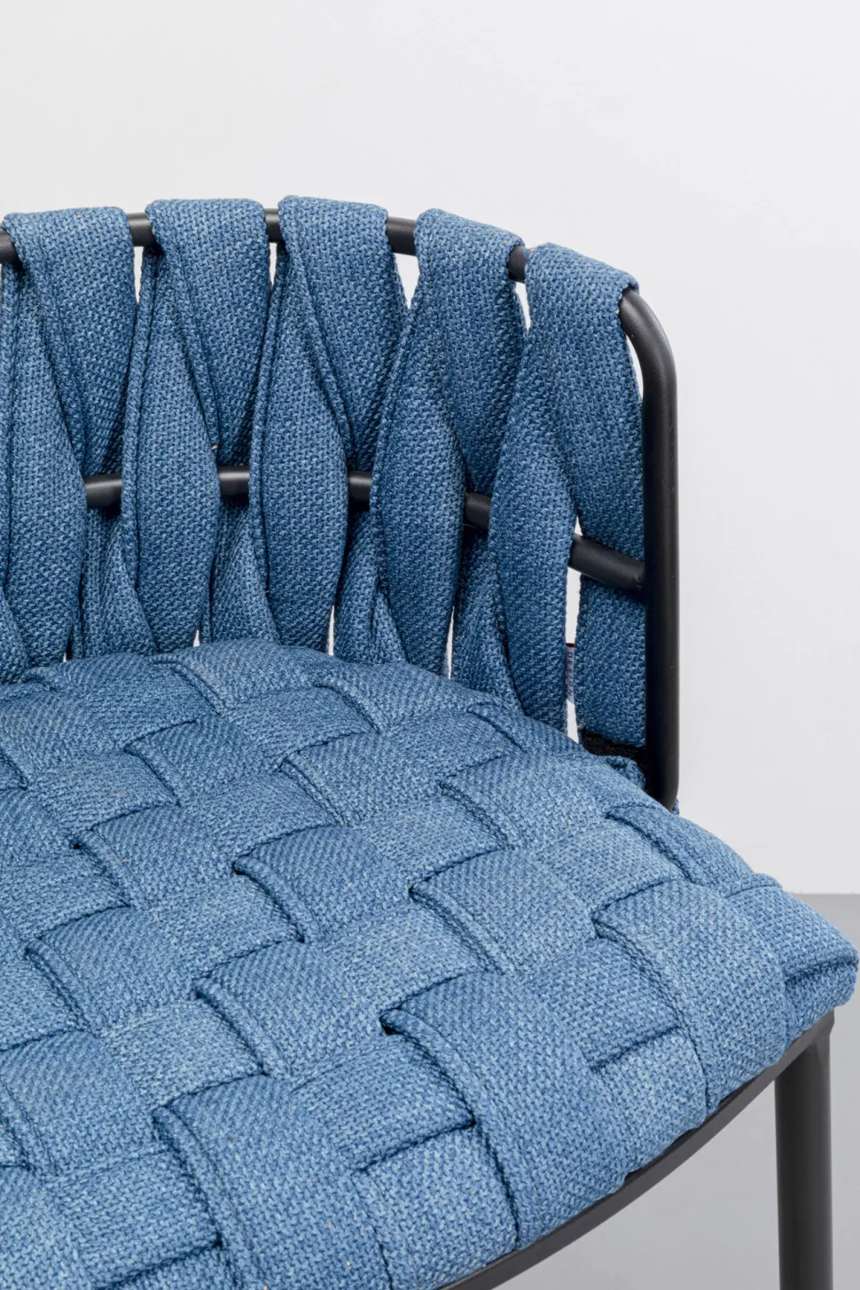 Barstuhl Saluti Blau 77cm