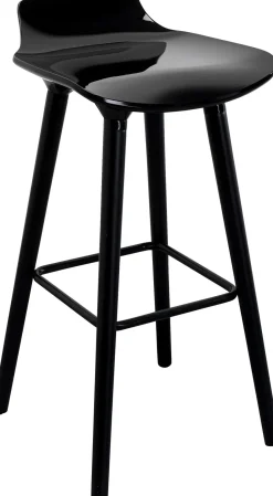 Barstuhl York Schwarz 75cm