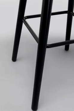 Barstuhl York Schwarz 75cm