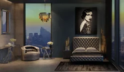 Bett Desire Hoch Silbergrau 160x200 cm