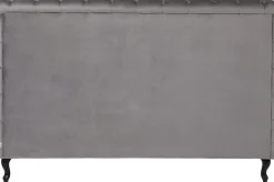 Bett Desire Hoch Silbergrau 160x200 cm