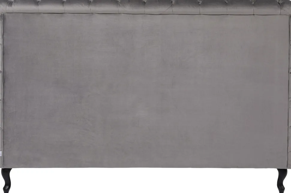 Bett Desire Hoch Silbergrau 160x200 cm