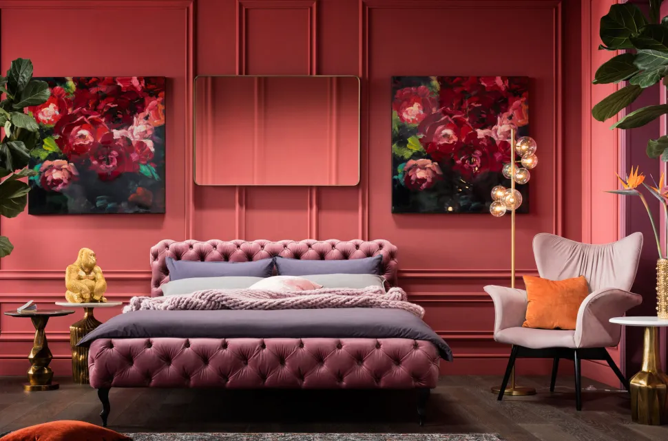 Bett Desire Velvet Rose 160x200cm