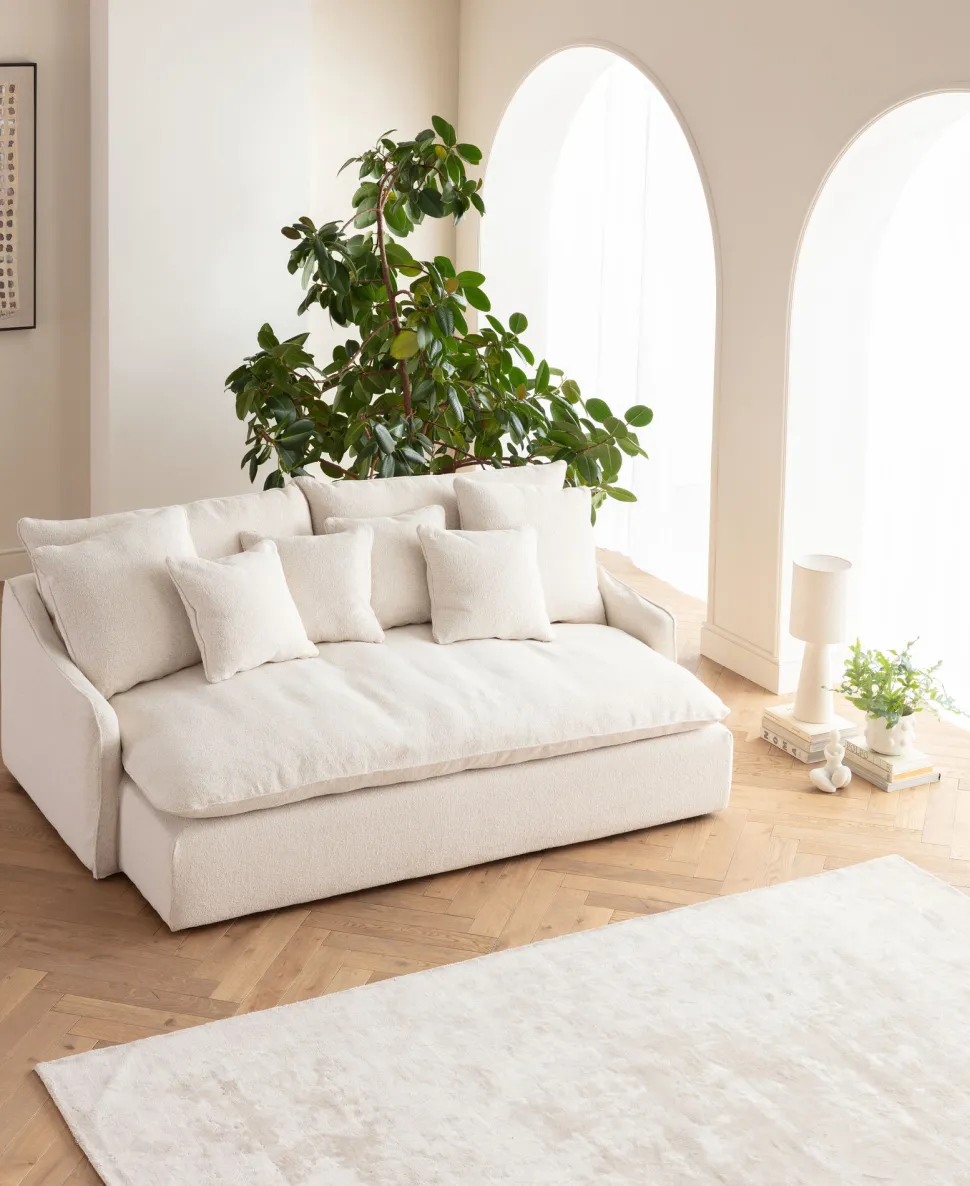 Bigsofa Boheme Creme 230cm