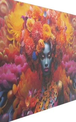 Bild Glas Flowers Dream Women 80x120cm