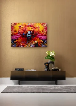 Bild Glas Flowers Dream Women 80x120cm