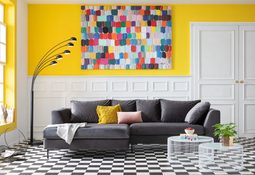 Bild Touched Colorful Dots 200x140cm