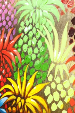 Bild Touched Flower Elefant 120x90cm