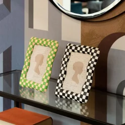 Bilderrahmen Checker Schwarz 13x18cm