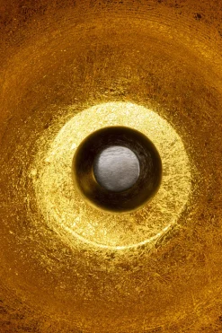 Bodenleuchte Apollon Smooth Schwarz Ø50cm