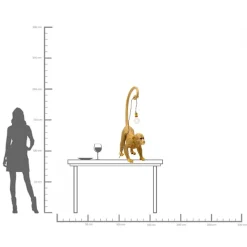 Bodenleuchte Monkey Dance 120cm