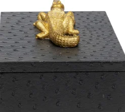 Box Crocodile Schwarz (2/Set)