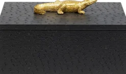 Box Crocodile Schwarz (2/Set)