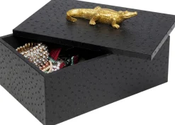 Box Crocodile Schwarz (2/Set)