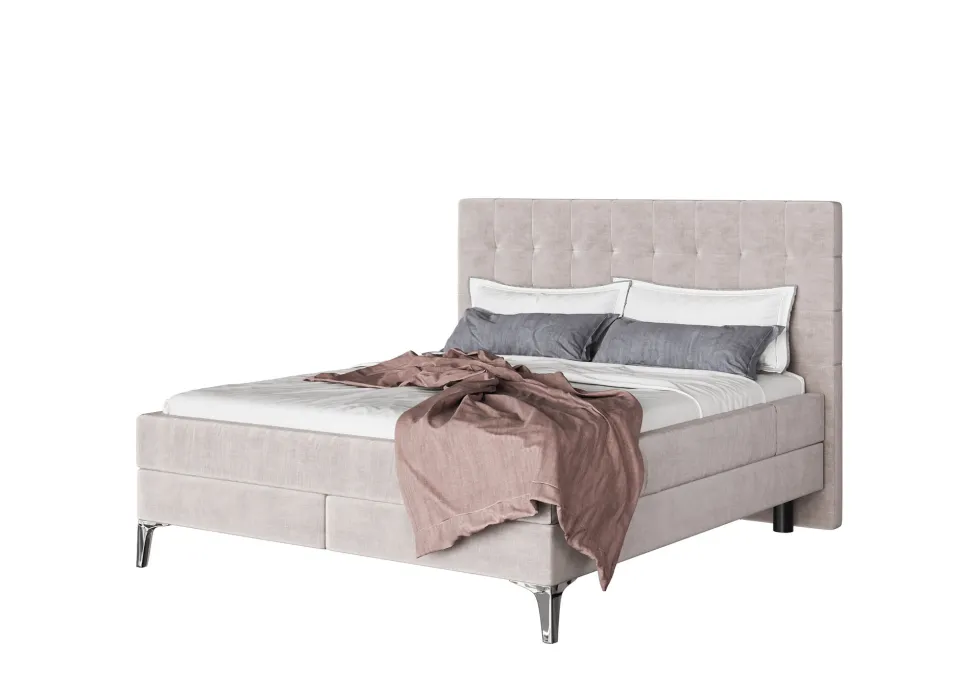 Boxspringbett Benito Star Creme 160x200cm