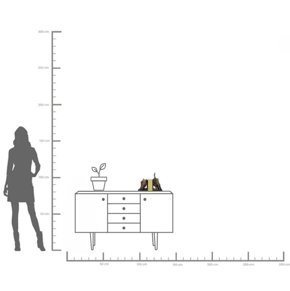 Buchstütze Elephants 25 (2/Set)